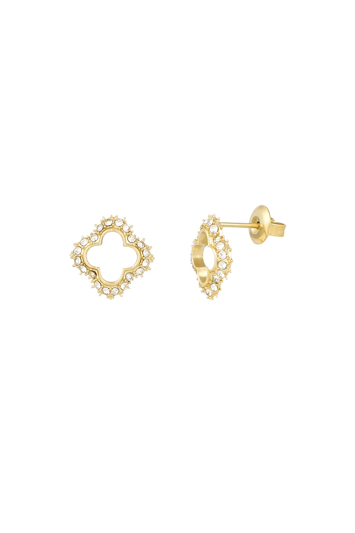 lucky diamond earrings